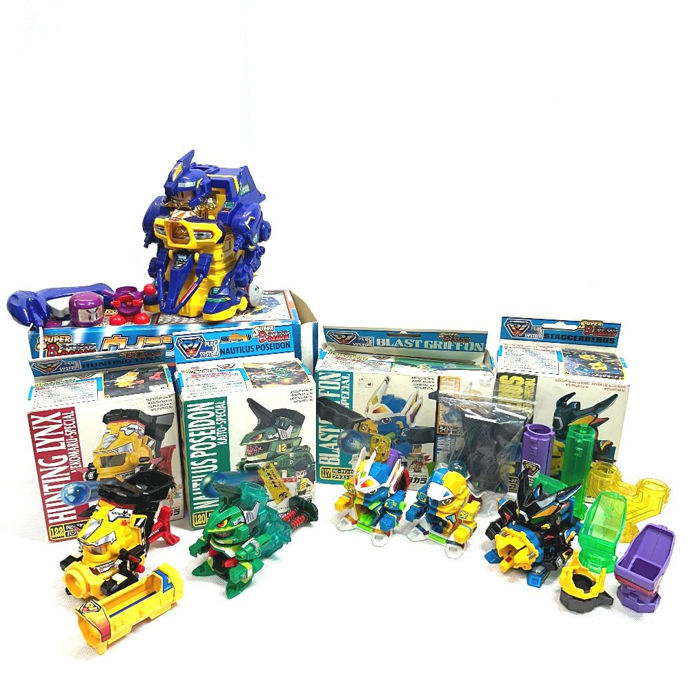 Takara タカラ ホビーその他 PIビーダマン スペシャルシリーズ スタッグケルベロス ブラストグリフォン ハンティングリンクス ノーチラスポセイドン プラスチック