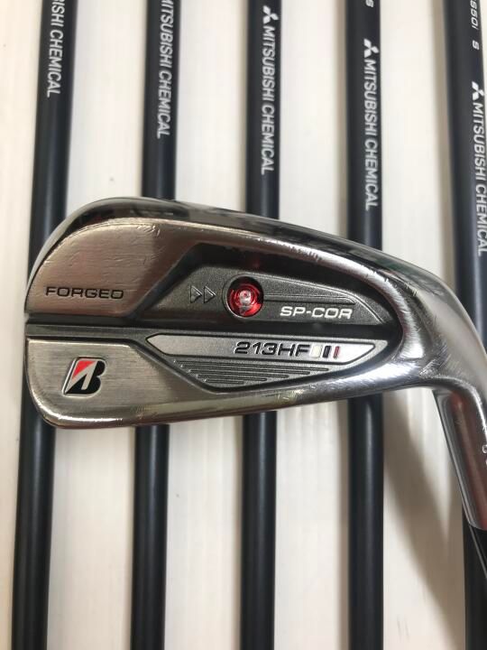 ブリヂストン 213HF Diamana BS50i Sフレックス アイアンセット 中古