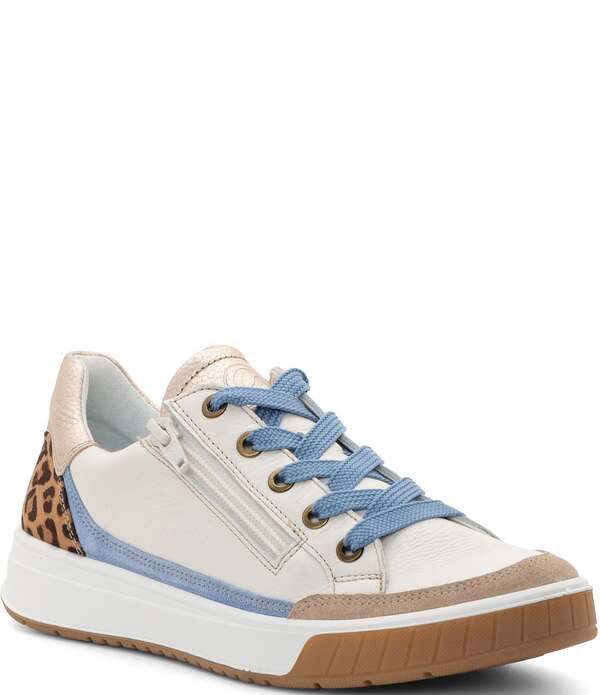 アラ レディース シューズ スニーカー レザー ara Rio Leather Sneakers CreamSandLeo クリーム