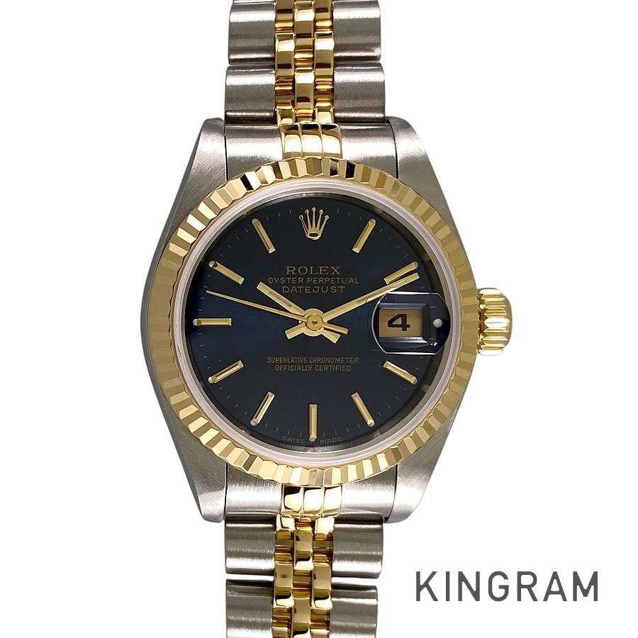 ロレックス ROLEX デイトジャスト 79173 SS YG 自動巻 レディース 腕時計 sss【中古】