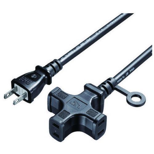 電源延長コード3個口 20mTAP-EX23-20BK【サンワサプライ】