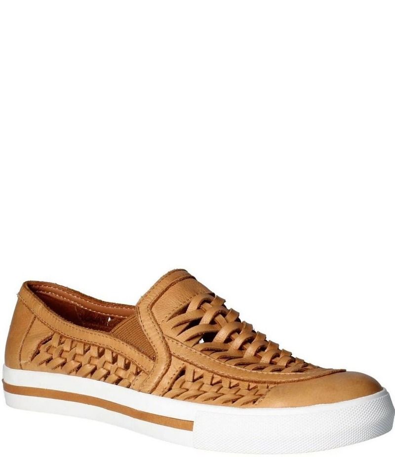 ラモールドピード レディース シューズ スニーカー レザー LAmour Des Pieds Karsha Woven Leather Slip On Sneakers Lioness