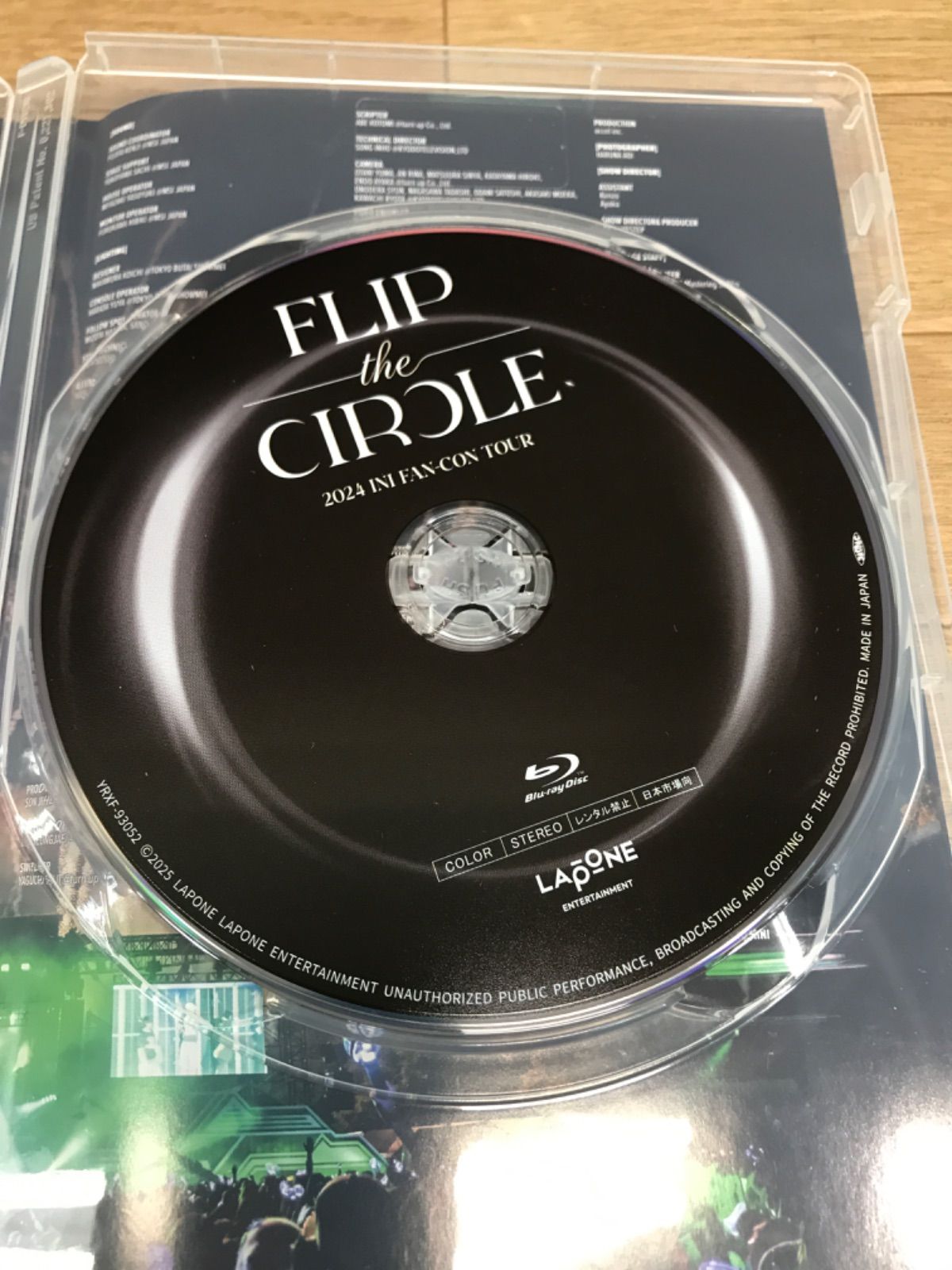 ☆INI FLIP THE CIRCLE 2024 INI FAN-CON TOUR 【Blu-ray】 《IV19E