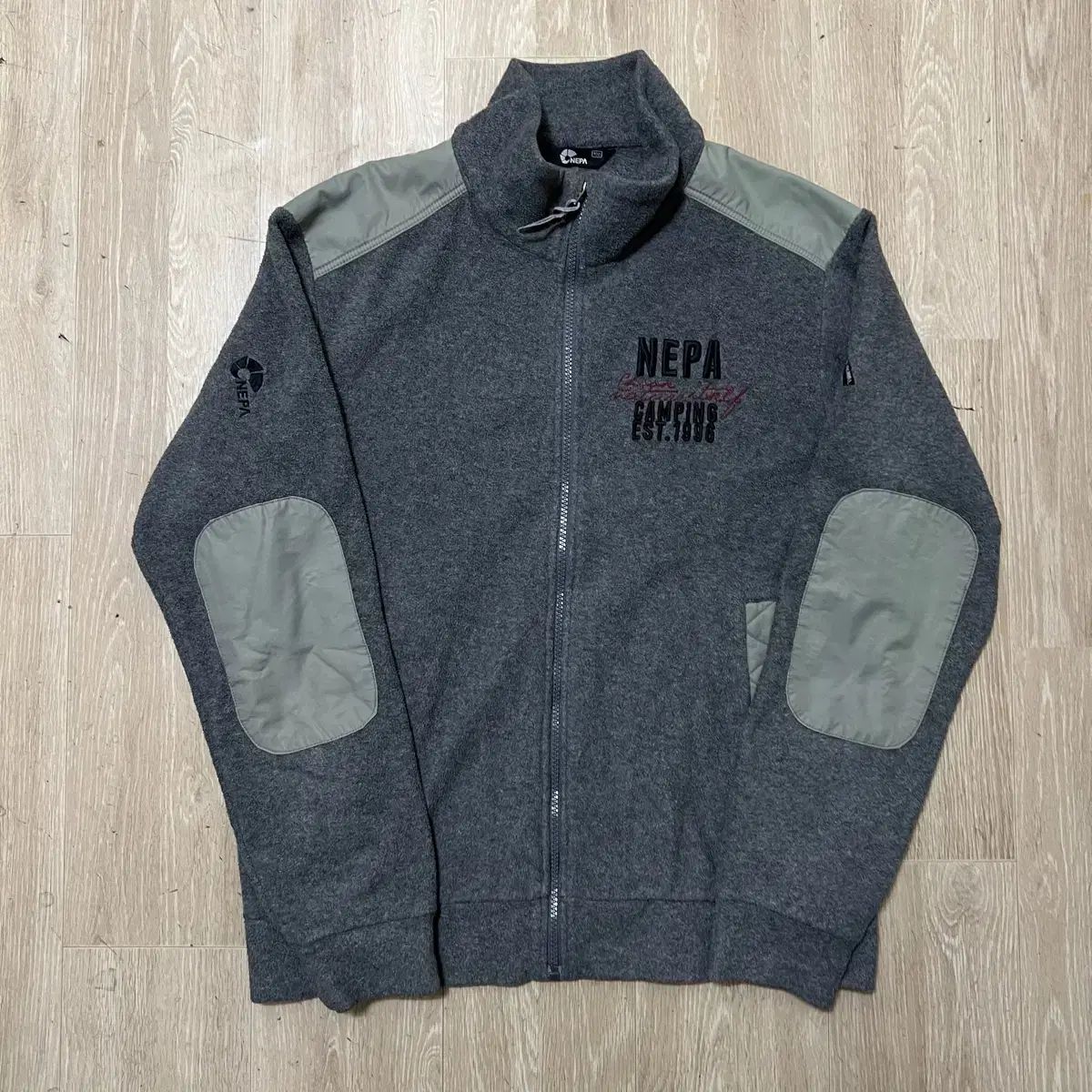 NEPA メンズ ロゴ フリース ジャケット L/100