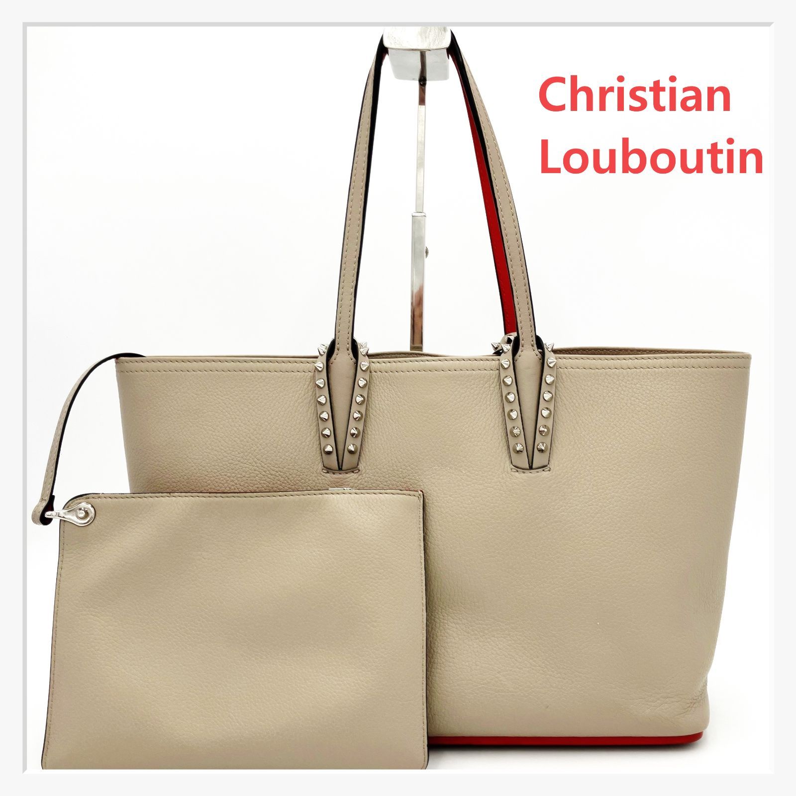 美品 Christian Louboutin クリスチャンルブタン カバタ スモール