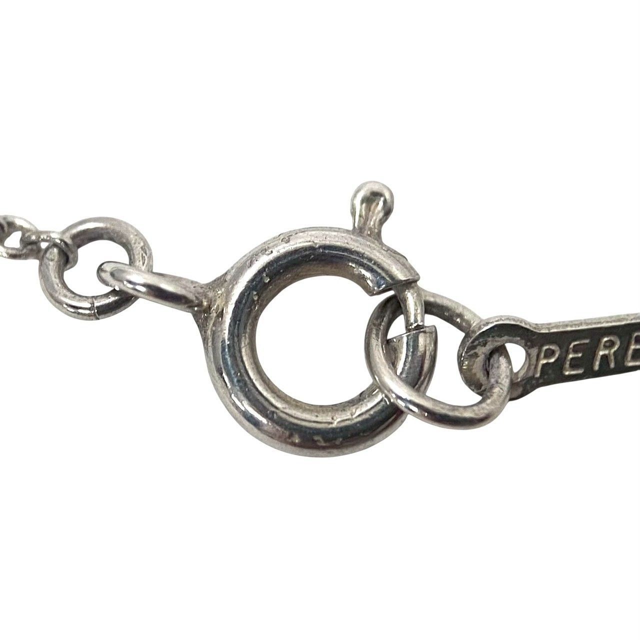 MU【TIFFANY&Co.】ティアドロップ ネックレス ELSA PERETTI/エルサ