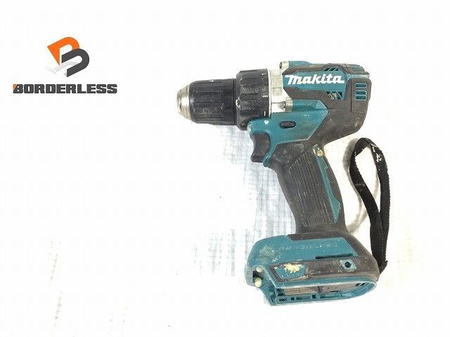 ☆中古品☆makita マキタ 18V 充電式ドライバドリル DF484D 本体のみ 電動工具 穴あけ加工 締め付け128733