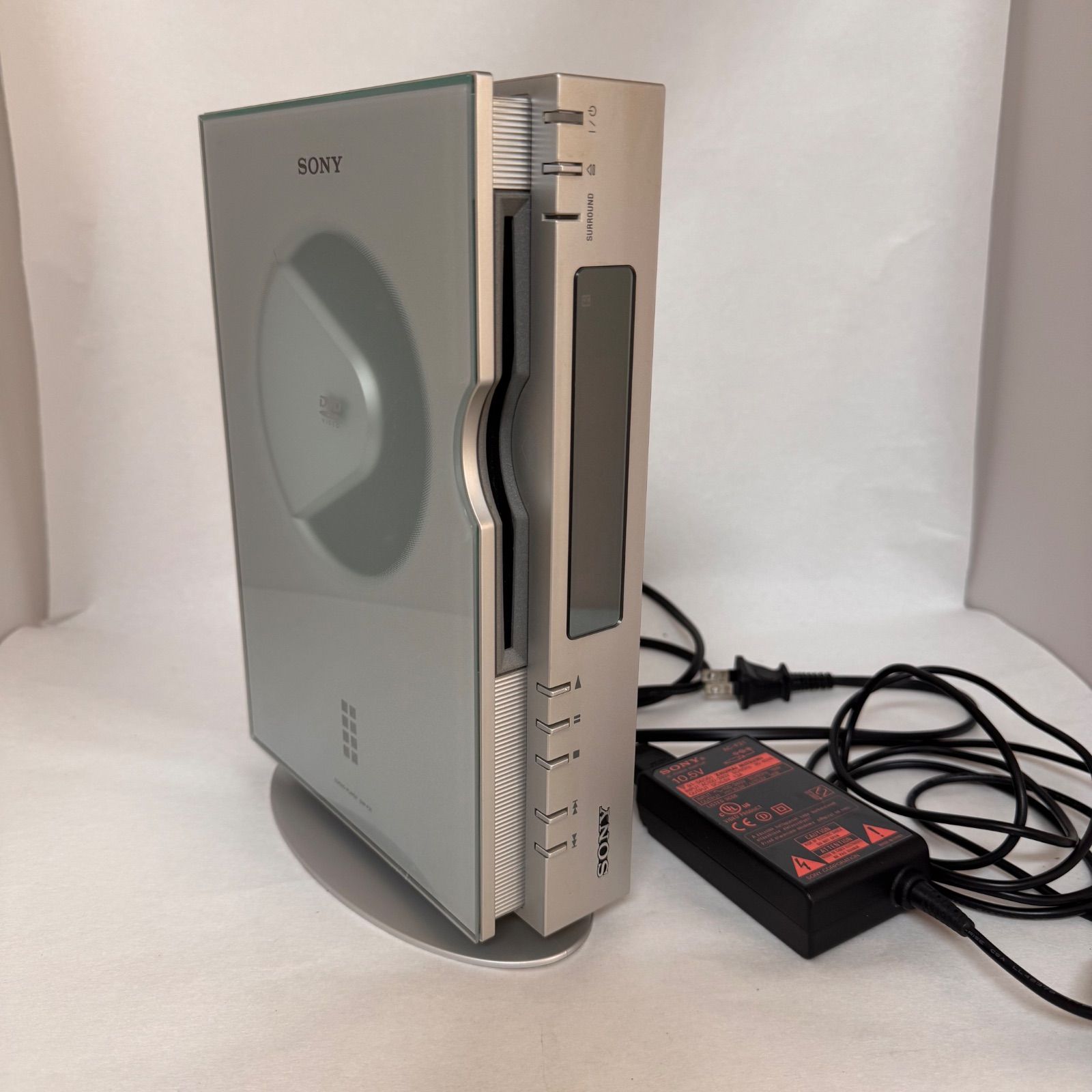 再生OK】☆SONY☆CD☆DVDプレーヤー☆DVP-F21☆シルバー☆縦置き