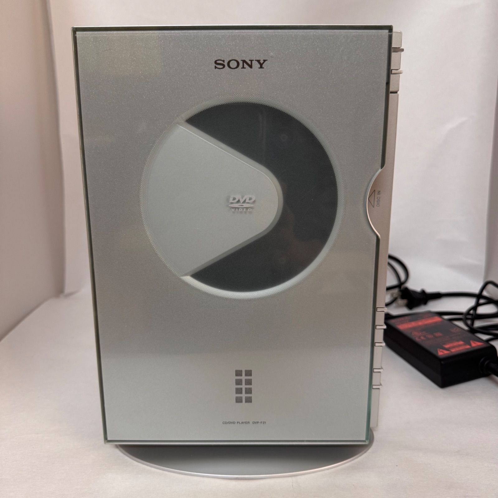 再生OK】☆SONY☆CD☆DVDプレーヤー☆DVP-F21☆シルバー☆縦置き 