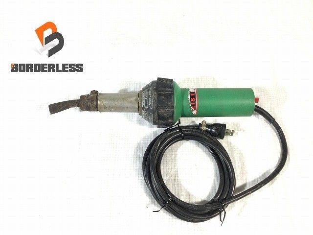 ☆中古品☆LEISTER ライスター 熱風溶接機 TRIAC S/トリアックS CH-6056 ノズル付 溶接用 ハンドヒートガン 熱風加工機 熱風機128858