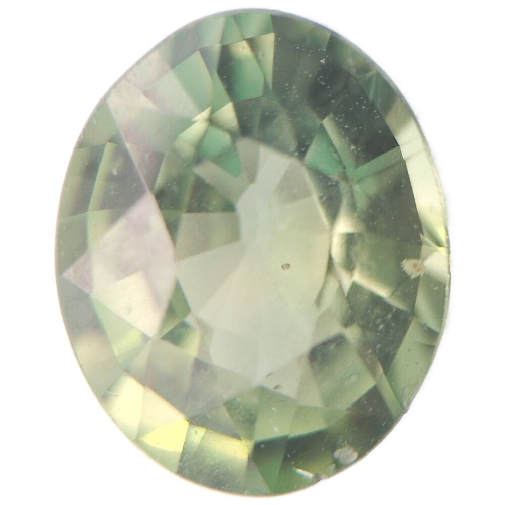 1.171ct ジュエリールース グリーン サファイアルース 天然コランダム Loose ルース グリーン【♀】【S】【レディース】★■613079【中古】