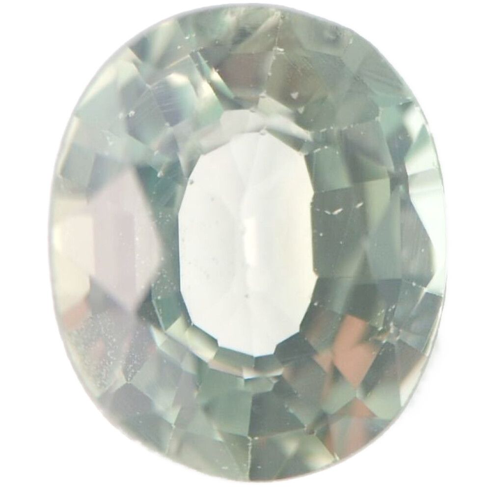 0.659ct バナジウム着色 天然グリーンクリソベリルルース Loose ルース グリーン【♀】【S】【レディース】★■613072【中古】