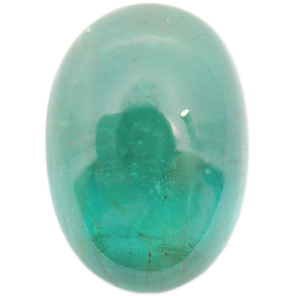 4.967ct 天然ベリル エメラルドルース Loose ルース グリーン 【S】【メンズ・レディース】★■614635【中古】