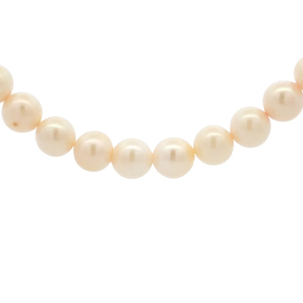 7.3mm アコヤ真珠 Japan Pearl 養殖真珠 真珠 パール ネックレス ペンダント Silver/銀製-33.1g ホワイト【♀】【A】【レディース】★■614604【中古】