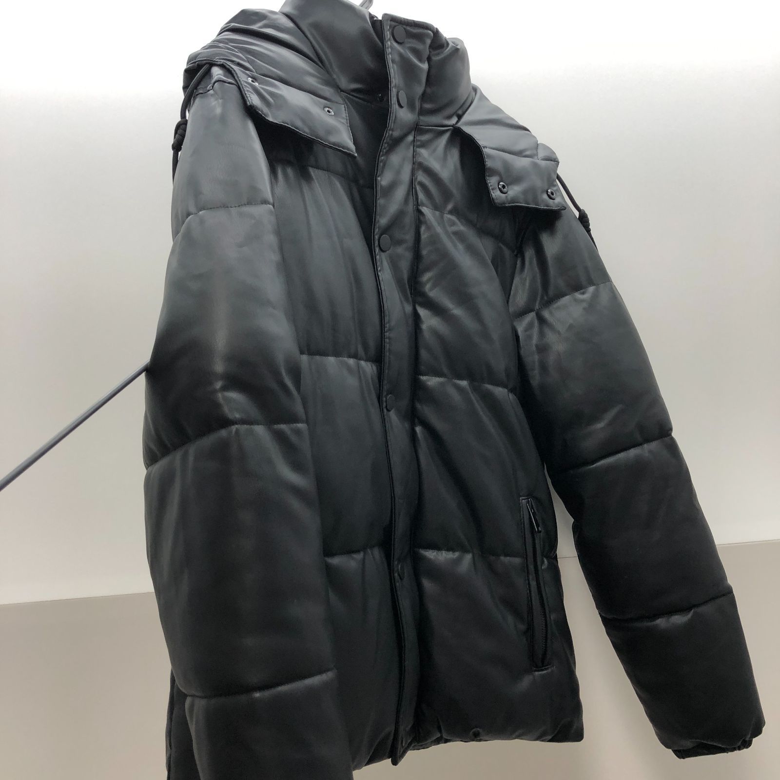 ZARA ダウンジャケット ZARA メンズ ダウンジャケット Sサイズ ブラック 黒 ザラ SGKY26-1757