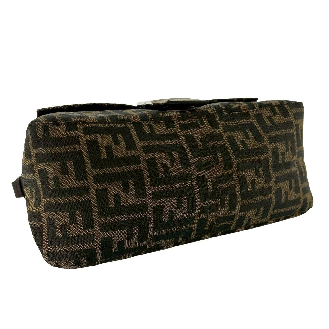 極 美品 FENDI フェンディ マンマバケット ズッカ FF ロゴ 柄