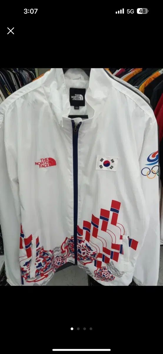 THE NORTH FACE ザノースフェイス 韓国 オリンピック 白 ウィンドブレーカー チームコリア 13,122円