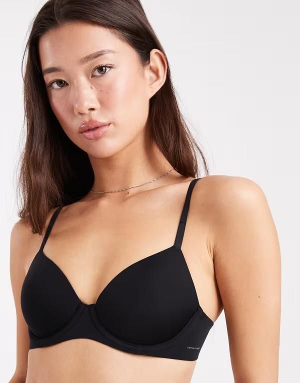 コットンオン レディース アンダーウェア ブラジャー Tシャツ Cotton ultimate comfort bonded tshirt bra Black ブラック
