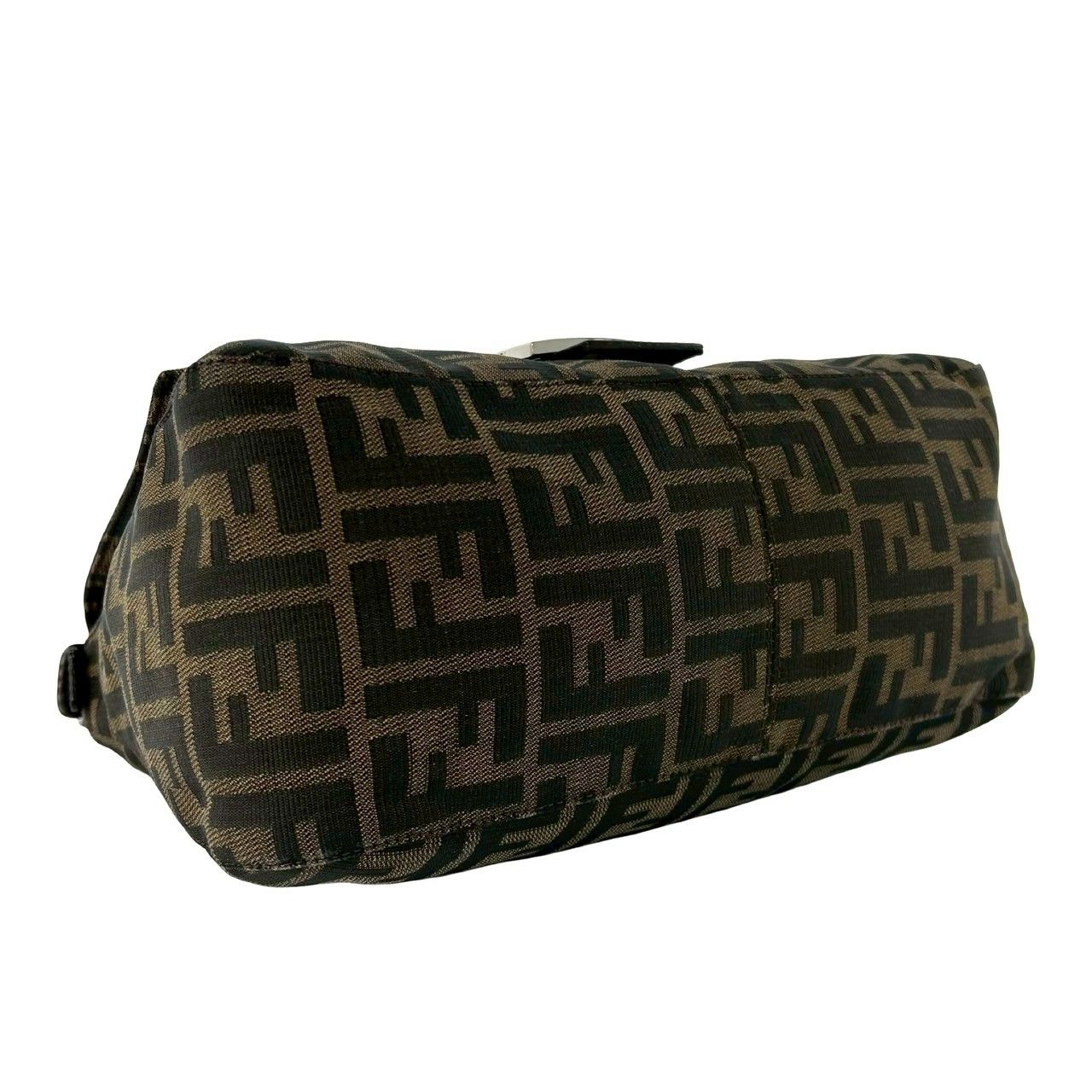 極 美品 FENDI フェンディ マンマバケット ズッカ FF ロゴ 柄
