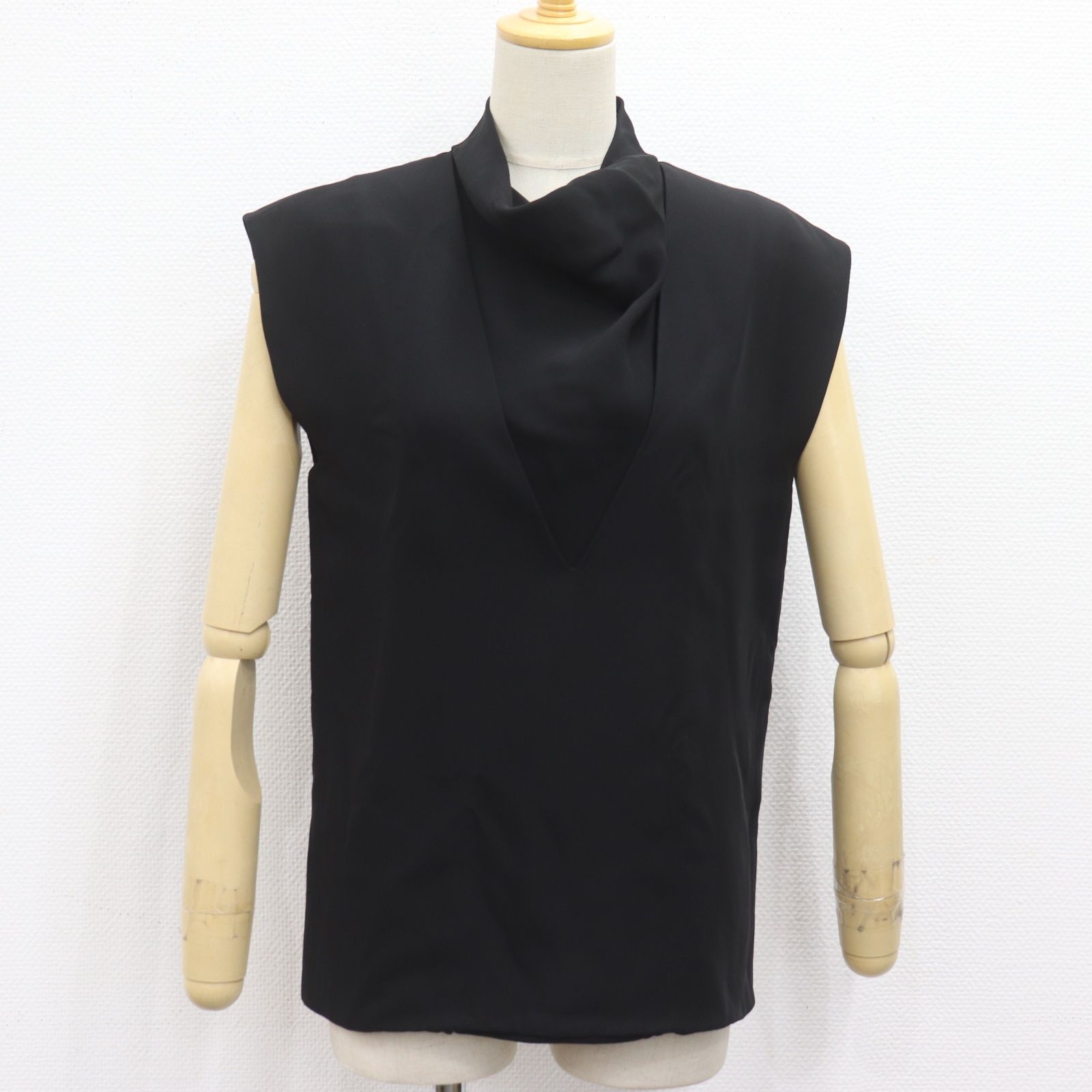 IT0ETRBST6GU CELINE セリーヌ トップス ノースリーブ ブラック 黒 レディース サイズ 34