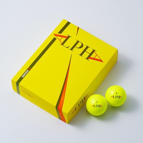 ALPHA(アルファ) ゴルフボール 1ダース (12個入) =RS300= 正規品