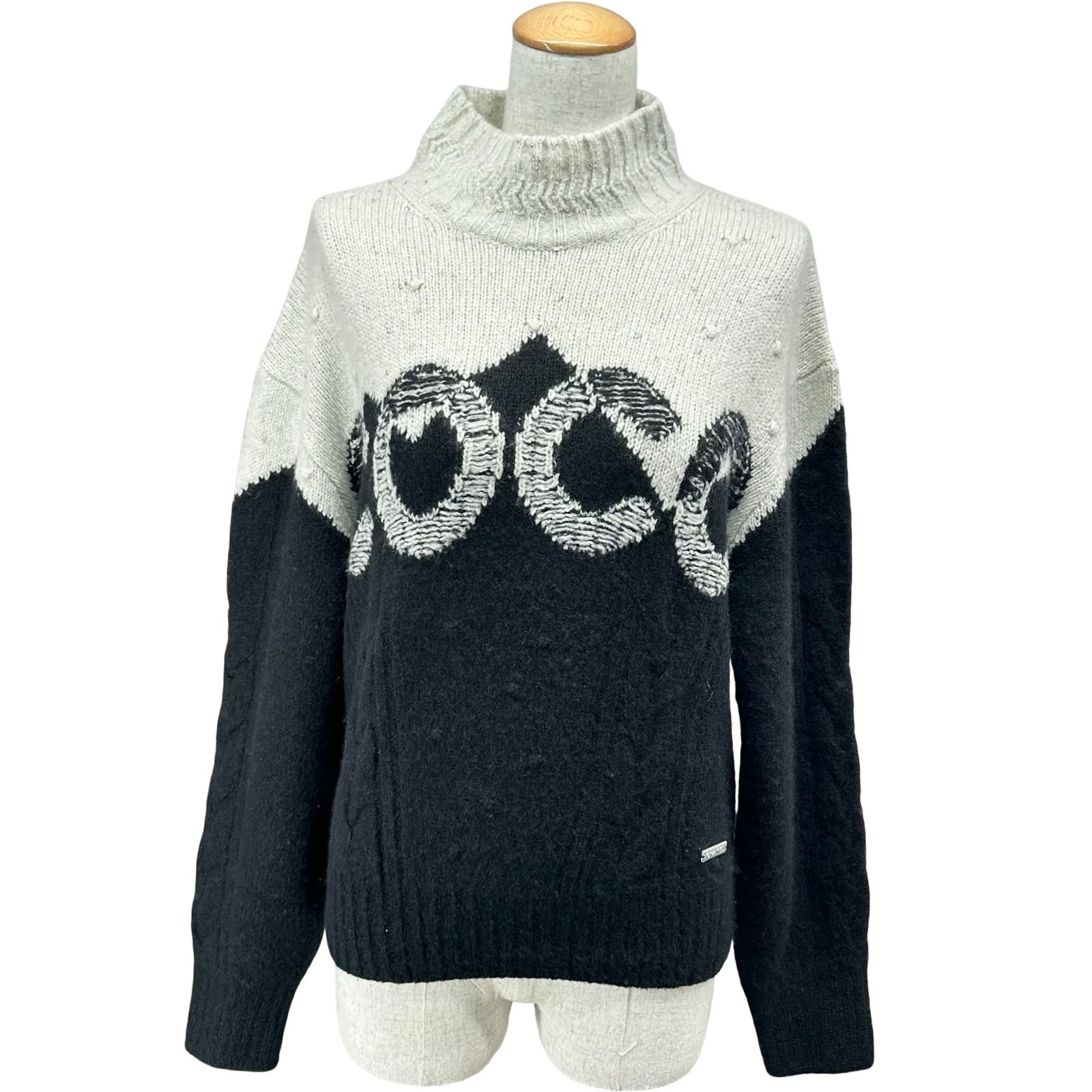シャネル CHANEL ココネージュ COCOタートルネックニットセーター