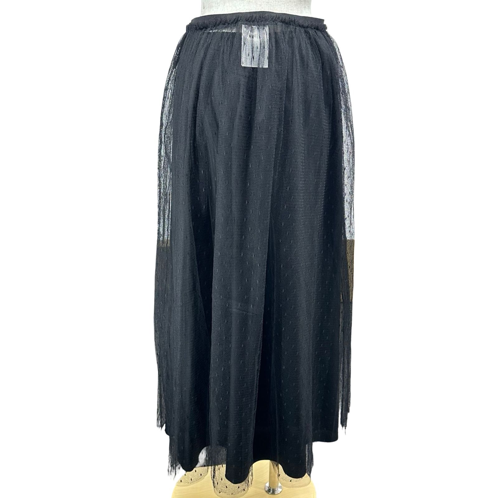 レッドヴァレンティノ RED VALENTINO レースチュールスカート ブラック レッドヴァレンティノ RED VALENTINO レースチュールスカート ブラック