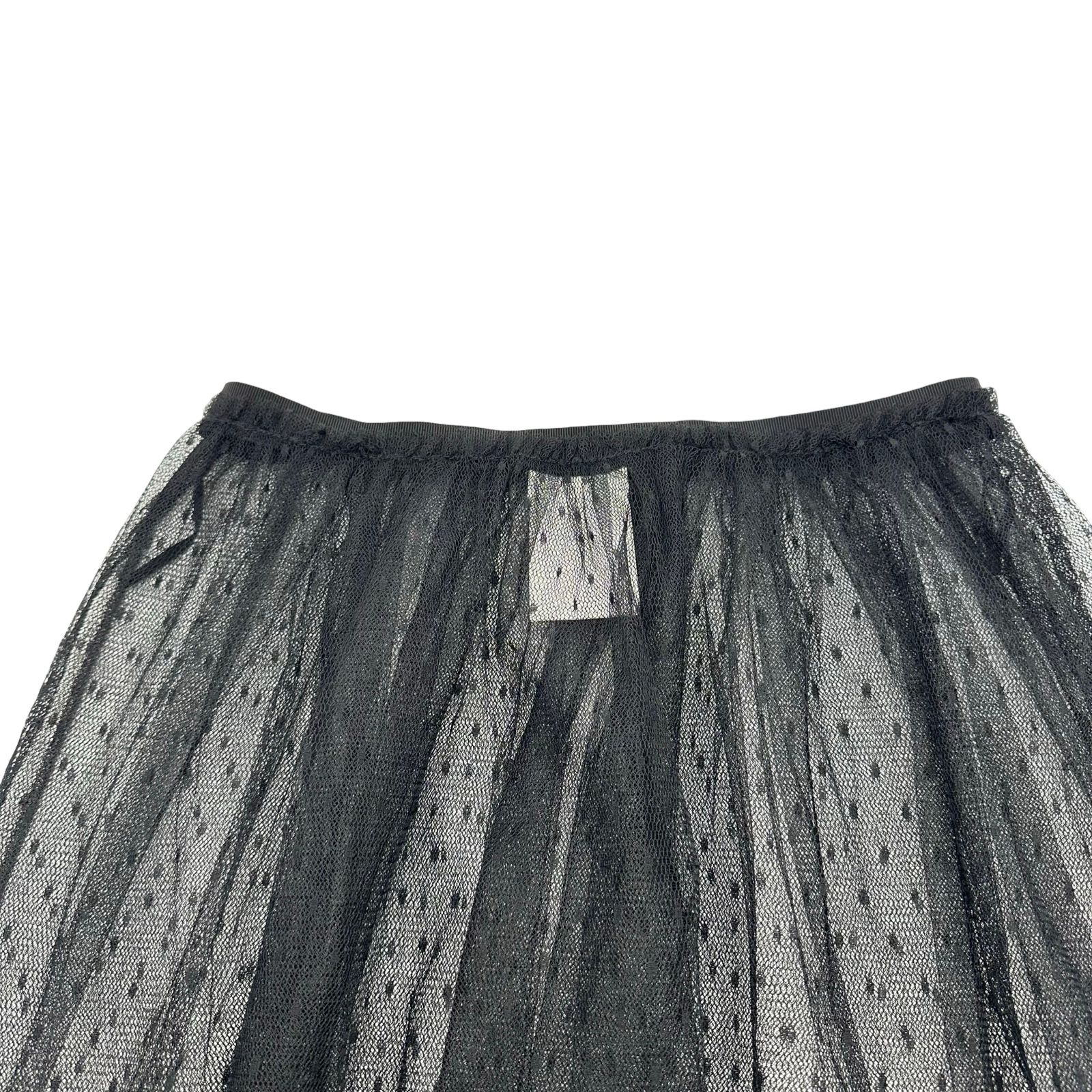 レッドヴァレンティノ RED VALENTINO レースチュールスカート ブラック レッドヴァレンティノ RED VALENTINO レースチュールスカート ブラック
