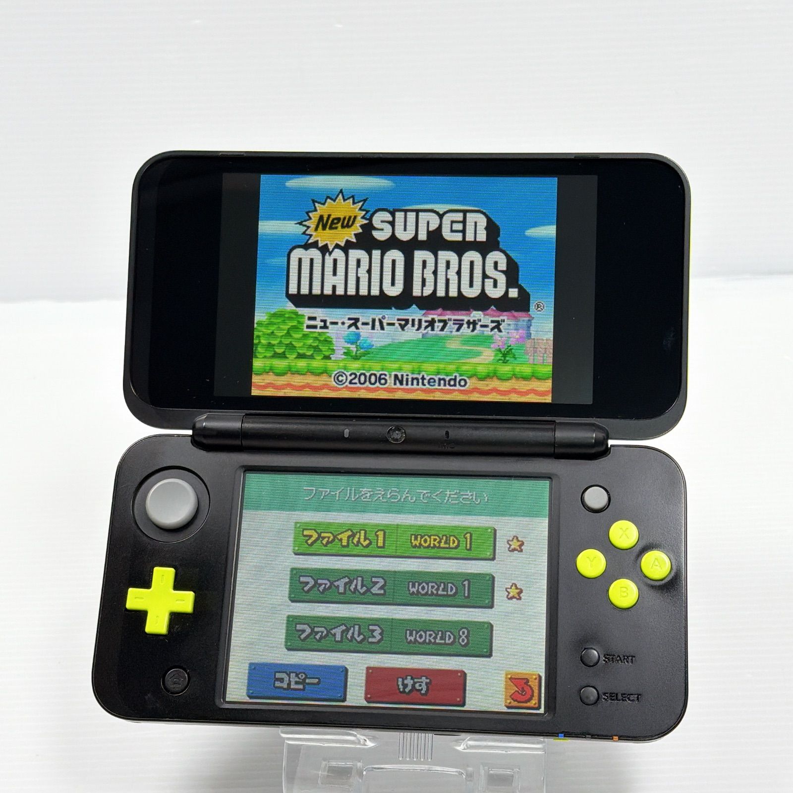 new ニンテンドー 2DSLL ブラックライム 良品 画面 液晶綺麗 遊べる new ニンテンドー 2DSLL ブラックライム 良品 画面 液晶綺麗 遊べる