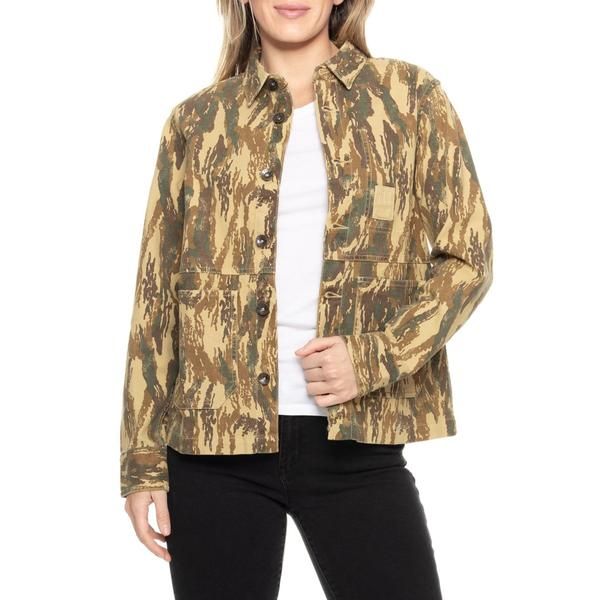 トポ・デザイン レディース アウター ジャケット・ブルゾン コットン Topo Designs Dirt Utility Jacket Organicotton Dirt Camo Print