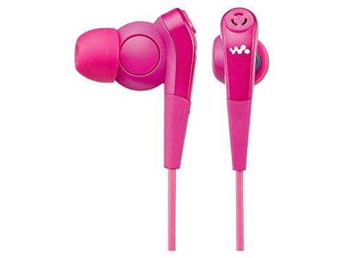 ソニー イヤホン MDR-NWNC33 : ノイズキャンセリング機能搭載ウォークマン専用 カナル型 ビビッドピンク MDR-NWNC33 Pt