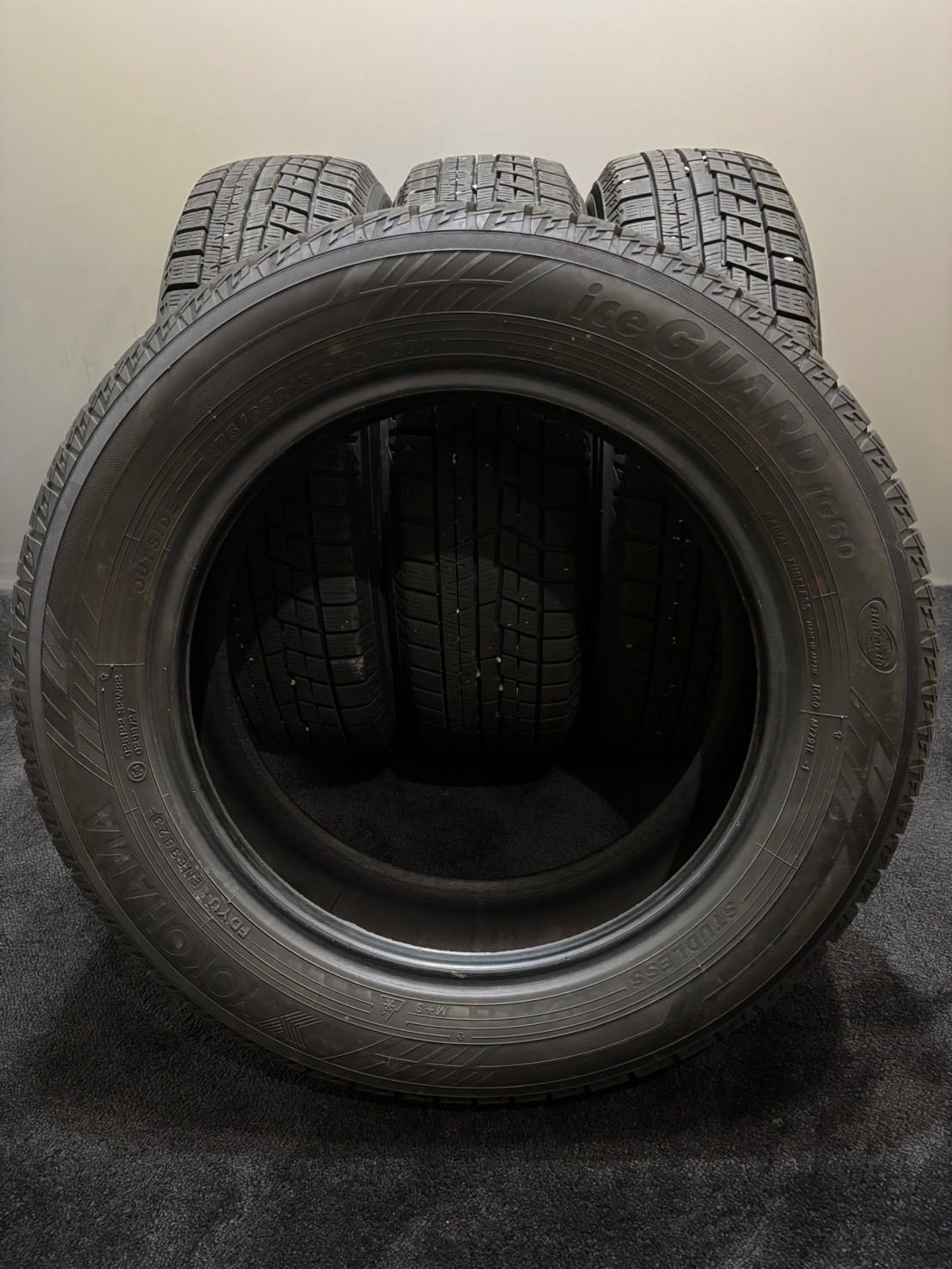 ☆175/65R15 YOKOHAMA/ice GUARD iG60 23年製 スタッドレス 4本 