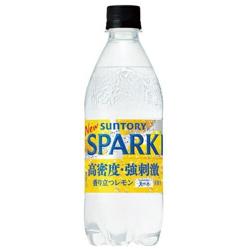 ※天然水スパークリングレモン500mL 24本【サントリー】※軽減税率対象商品