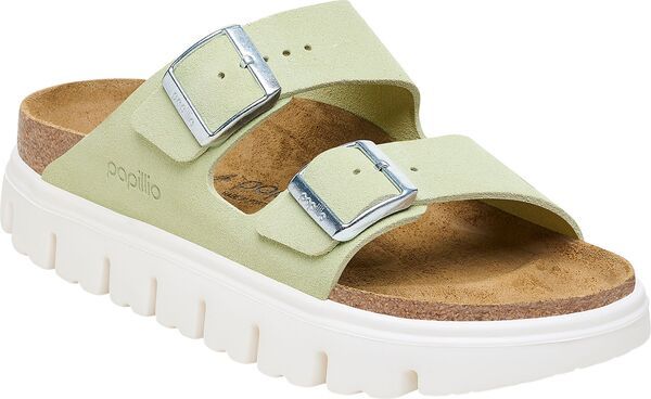 ビルケンシュトック レディース シューズ サンダル プラットフォーム Papillio by Birkenstock Womens Arizona Chunky Platform Sandals Lime ライム