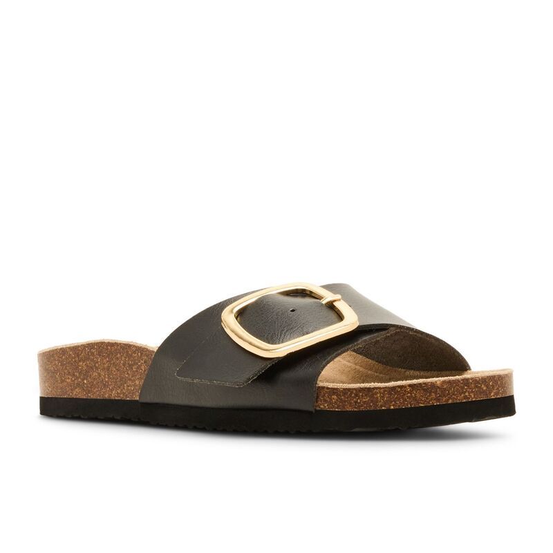 マッデンガール レディース シューズ サンダル madden girl Bannerr WomenslipOn Casual Shoes Black ブラック