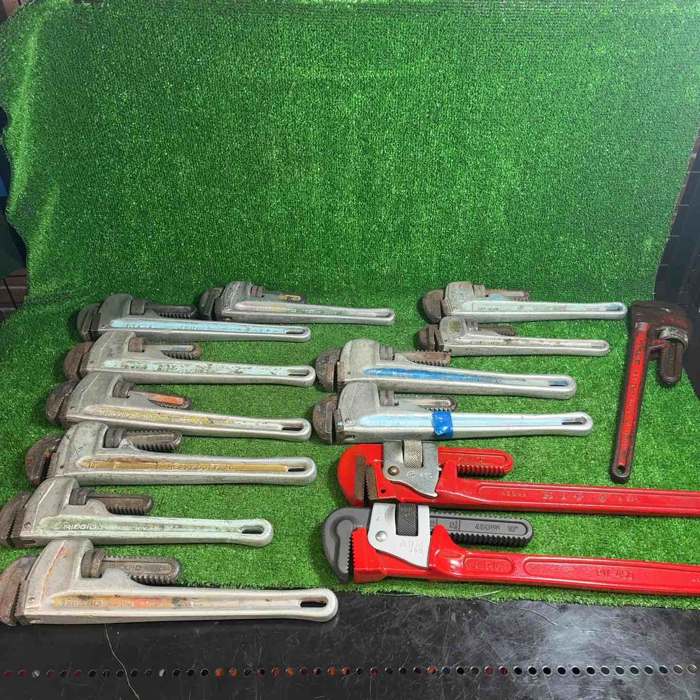 MCC、HIT、ARM、RIDGID、その他 パイプレンチセット【藤沢店】