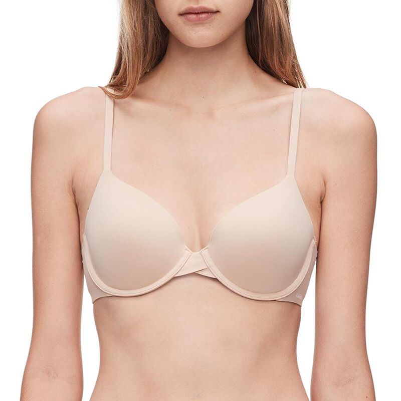 カルバンクライン レディース アンダーウェア ブラジャー Tシャツ Calvin Klein Perfectly FitShirt Bra F3837 Bare