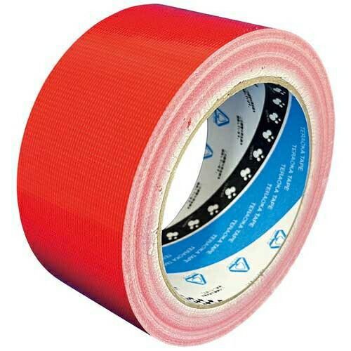 再生布テープNo.1605 赤30巻 50mmX25mNo.1605【寺岡製作所】