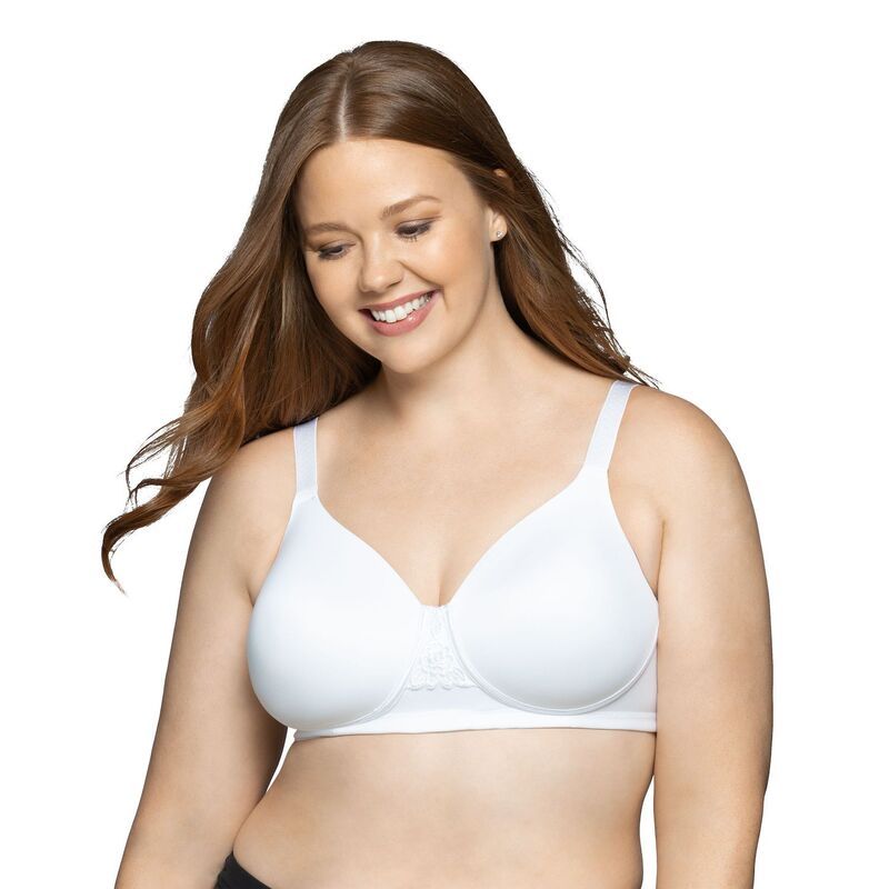 バニティフェア レディース アンダーウェア ブラジャー Vanity FairR Beauty Back Smoother FullFigure Wireless Bra 71380 Star White ホワイト