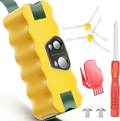 Morpilot 互換 ルンバ バッテリー 4500mAh ルンバ14.4v用 ルンバ500 600 700 800 シリーズ対応 超長期間稼動 掃除機用バッテリー ニッケル水素電池kk 4510daf2