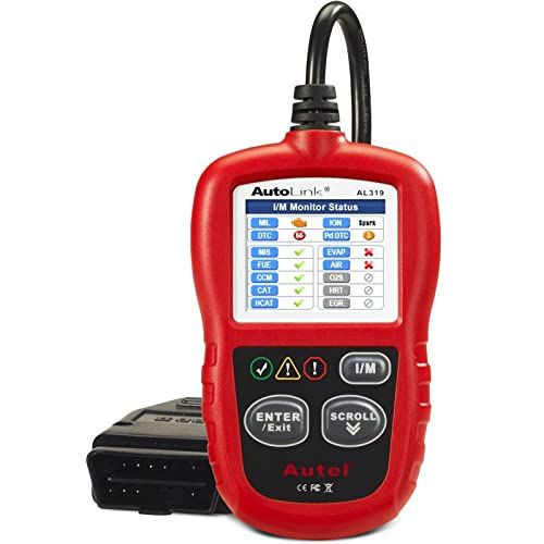 Autel AL319 OBD2 故障診断機 ミニ 診断機 自動車 車 スキャンツール OBD2 コードスキャナー I/Mディネスキー LCDディスプレイ OBDIIシステムに対応できる輸入車用（国産車対応不可）【永久無料アップデート】kk 7182af38