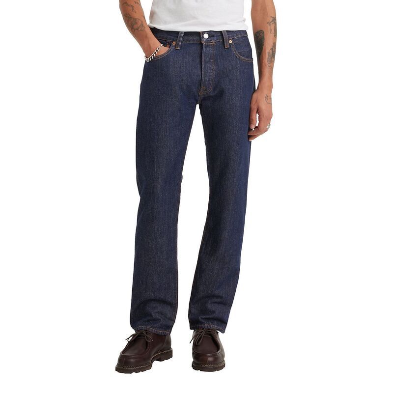 リーバイス メンズ ボトムス デニムパンツ ジーンズ Mens Levis 501 Original Fit Jeans Prewash Indigo インディゴ