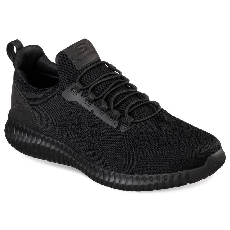 スケッチャーズ メンズ シューズ スニーカー リラックスフィット Skechers Work Relaxed Fit Cessnock SR Menshoes Black ブラック