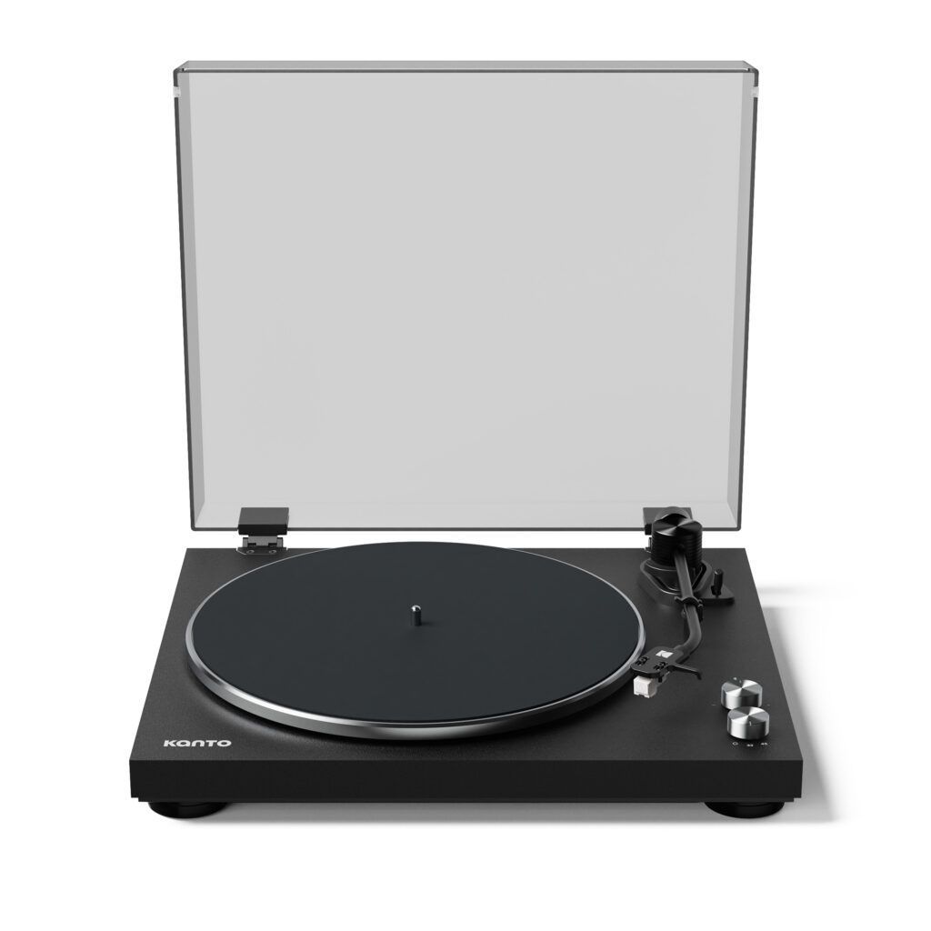 Kanto Audio　Bluetooth対応アナログプレーヤー　OBI3 BLACK【外箱不良品/中身新品】