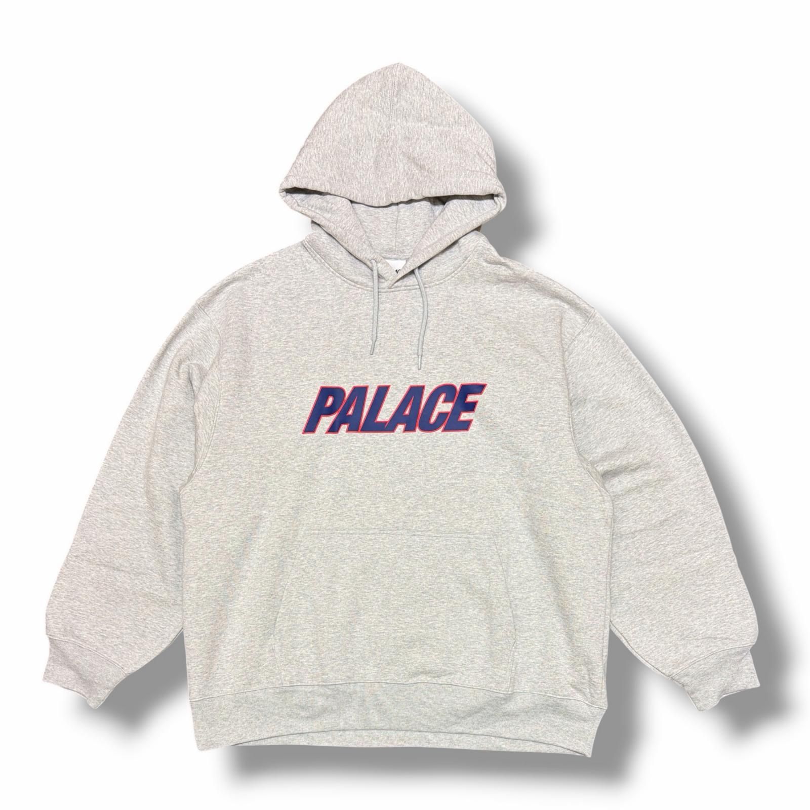 未使用 PALACE 25SS DUO LOGO HOOD ロゴフーディー スウェットパーカー