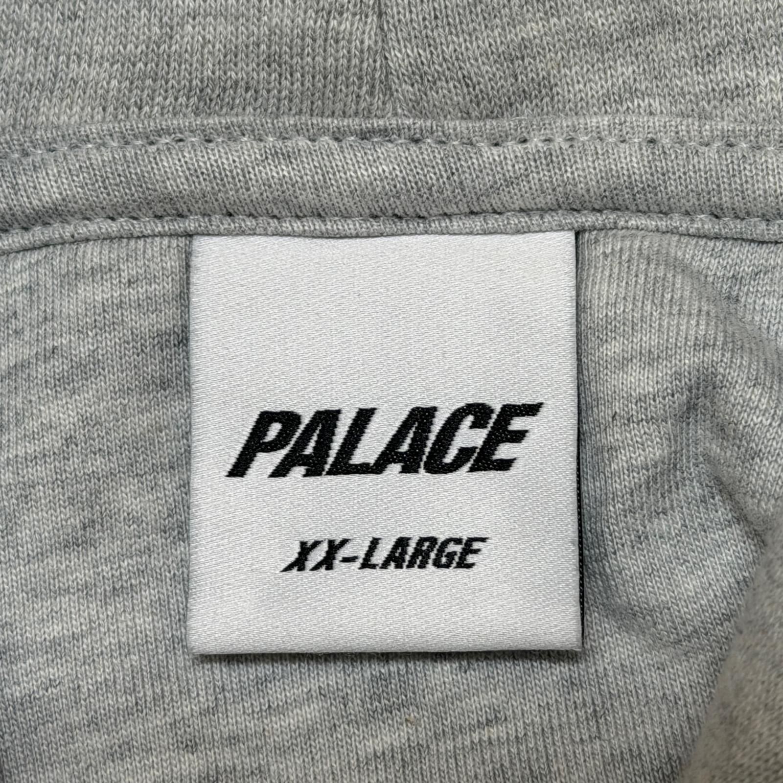 未使用 PALACE 25SS DUO LOGO HOOD ロゴフーディー スウェットパーカー パレス P28HD040 グレー XXL （15592M） 未使用 PALACE 25SS DUO LOGO HOOD ロゴフーディー スウェットパーカー