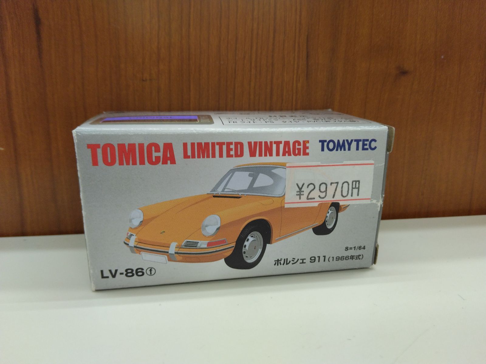 【未開封・TOMYTEC】ポルシェ911　2台セット (LV-86f/g) ◇【TOMYTEC】1/64 LV-86f/g ポルシェ911