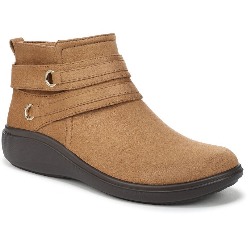 ライフストライド レディース シューズ ブーツ・レインブーツ アンクル LifeStride Brave Womens Zip Ankle Boots Honey