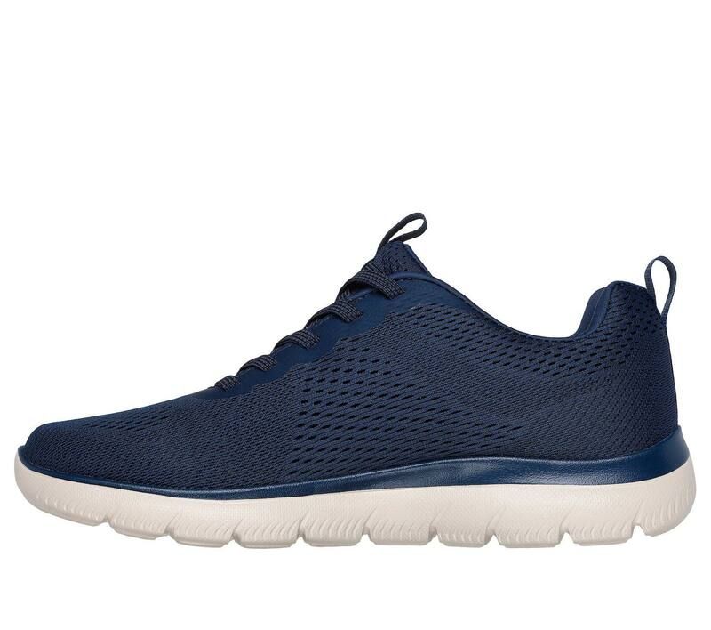 スケッチャーズ メンズ シューズ スニーカー Skechersummits Eckler Mensneakers Navy Orange ネイビー