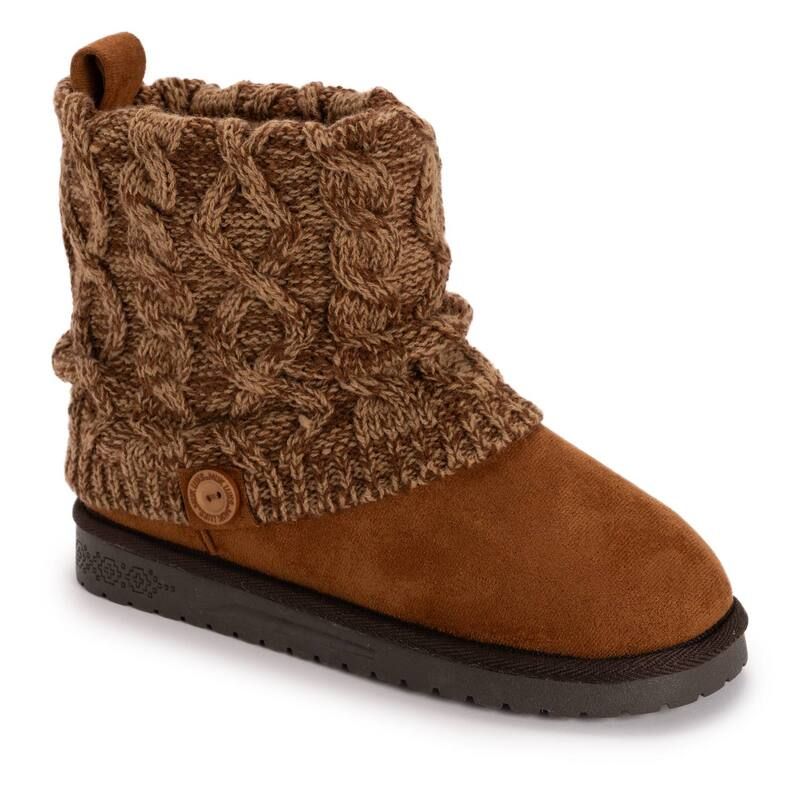 ムクルクス レディース シューズ ブーツ・レインブーツ Essentials by MUK LUKS Laurel Womens Winter Boots Chestnut